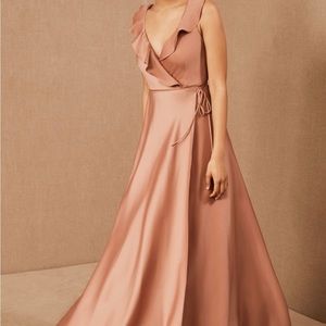 Tansy Satin Charmeuse Maxi Dress